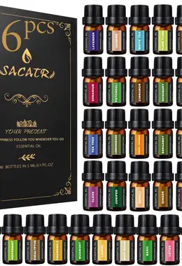 SACATR 36 Pcs Natural Essential Oil Sets