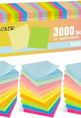 SACATR Bulk Sticky Notes 30 Pads